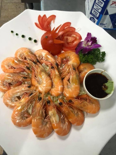 Shrimp and crab dishes