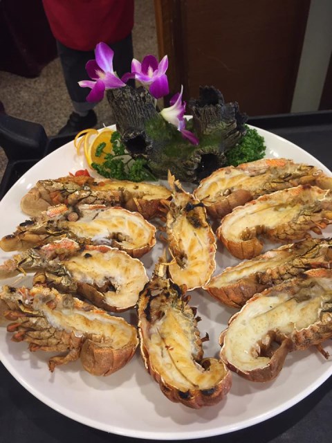 Shrimp and crab dishes