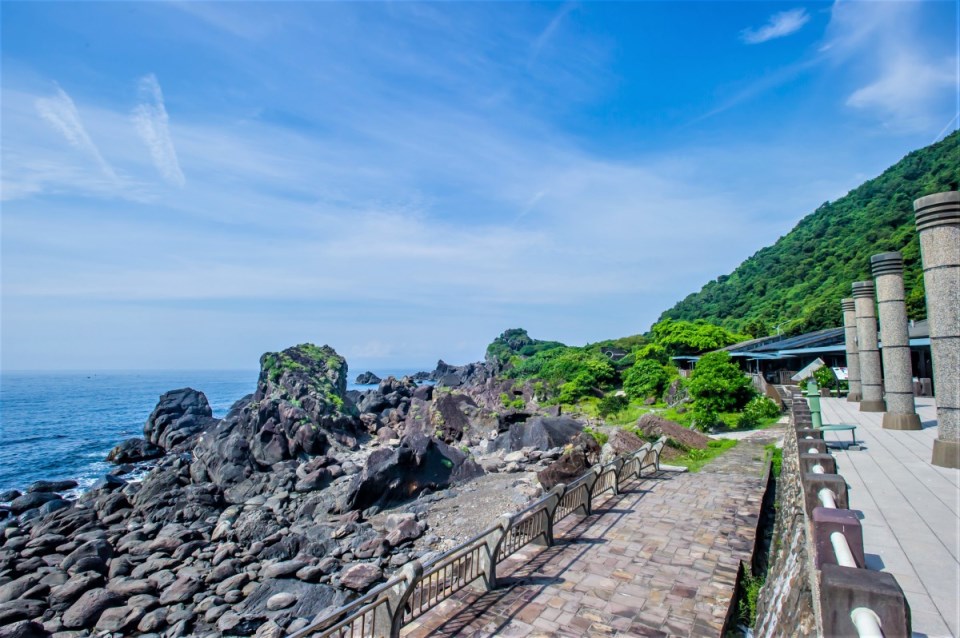 山と海の景観