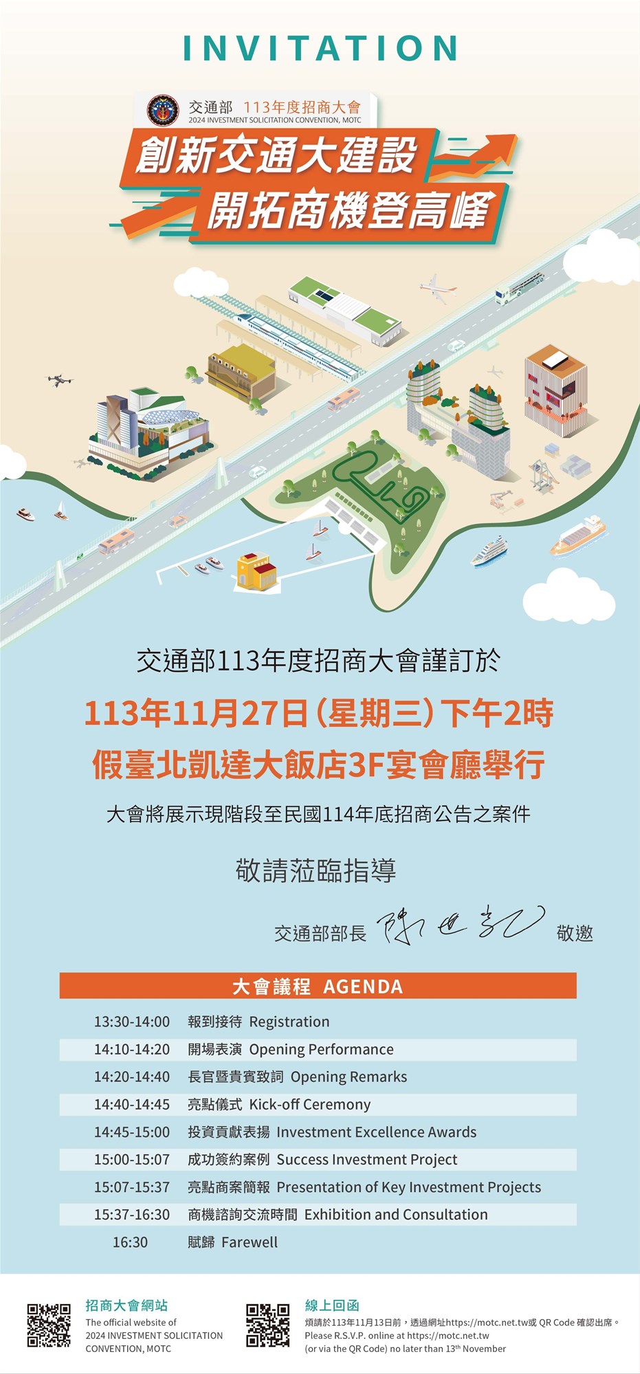 運輸省第113回年次投資会議