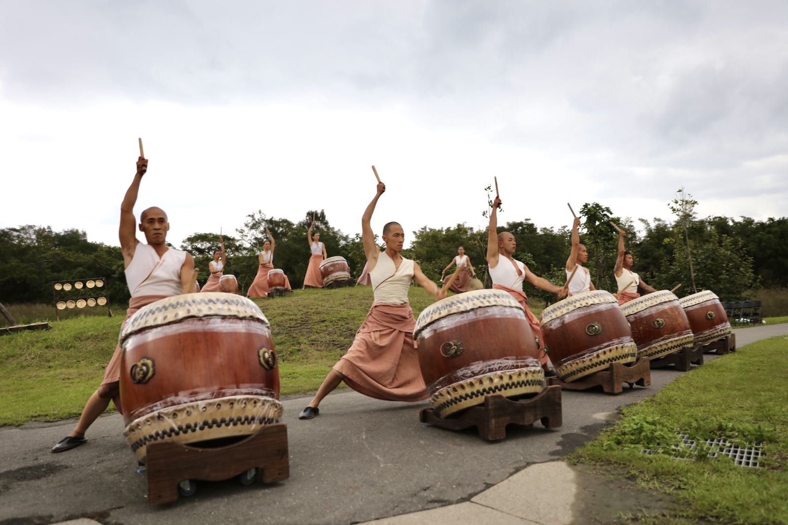 Pertunjukan drum luar ruangan Urenshen 2