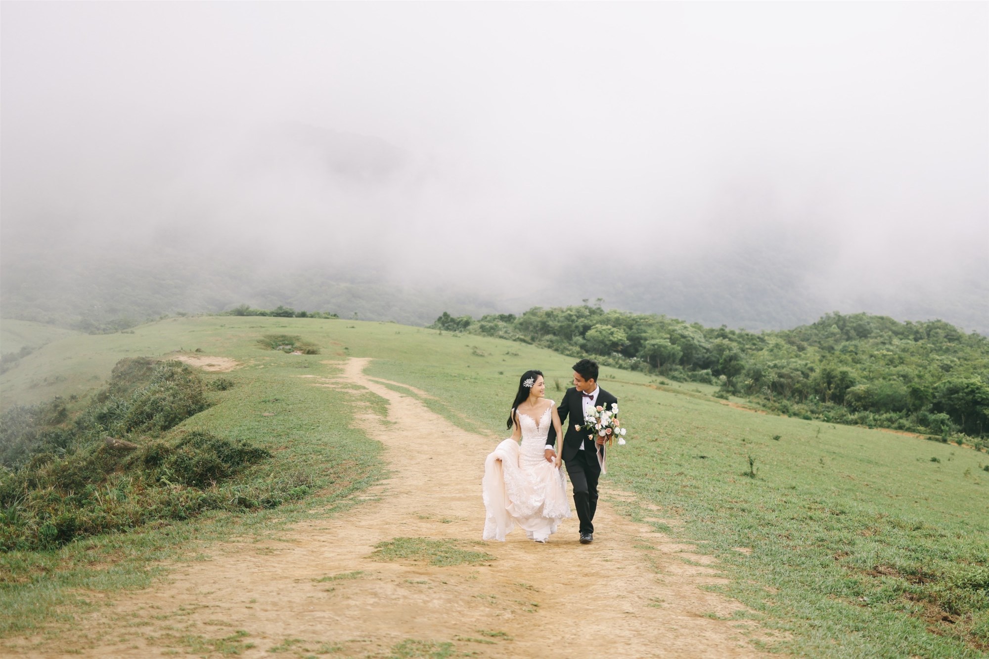 Chụp ảnh cưới ở Thung lũng Taoyuan