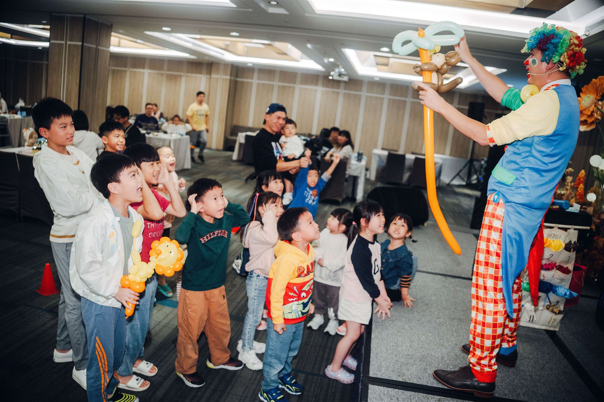 氣球魔術師表演