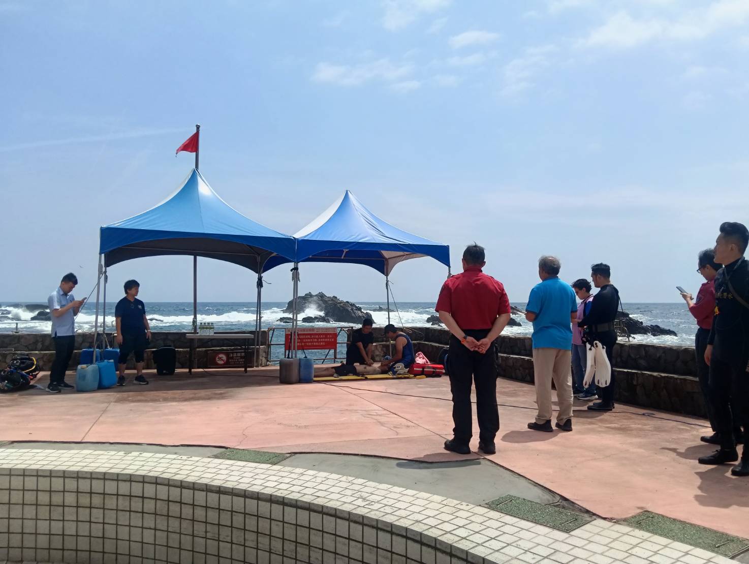 水域安全維護與救溺演練
